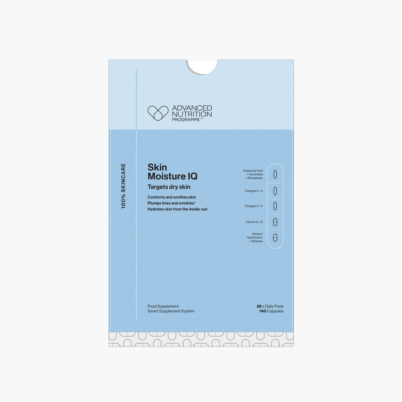 Skin Moisture IQ 28 day supply by Advanced Nutrition Programme