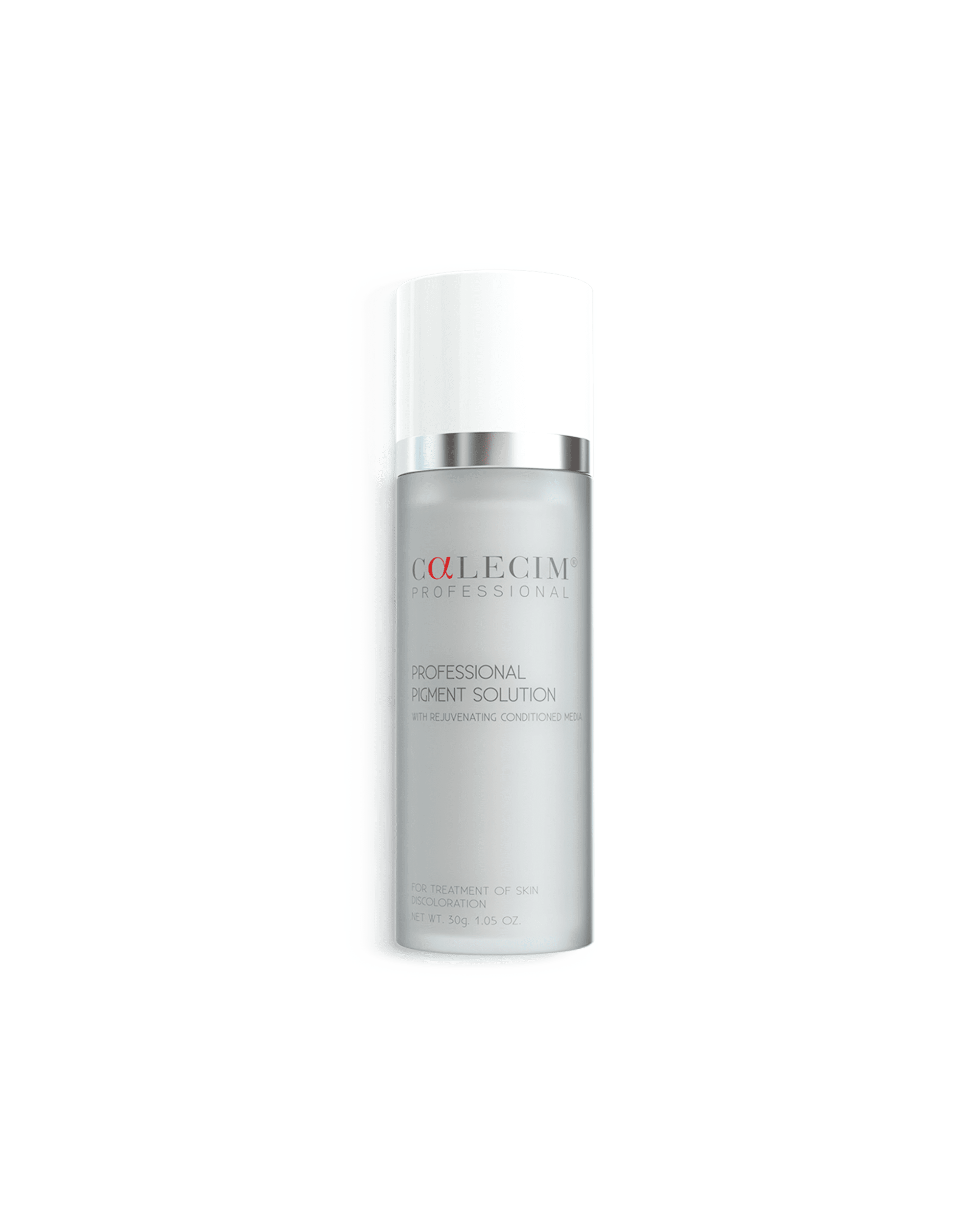 CALECIM Professional Pigment Solution 30g in its white pump bottle
